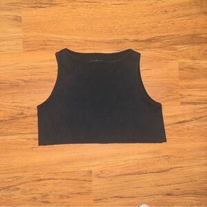 Brandy Melville Classic Black Crop Top